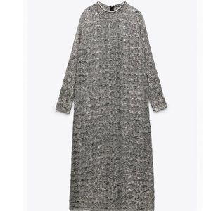 Zara Knit midi dress